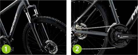 MERIDAのマウンテンバイクBIG.SEVEN 20-MD