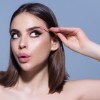 woman with thick eyebrows