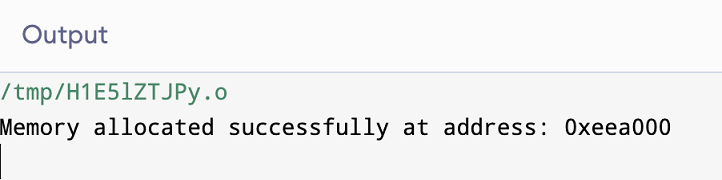 Valloc() function in C++