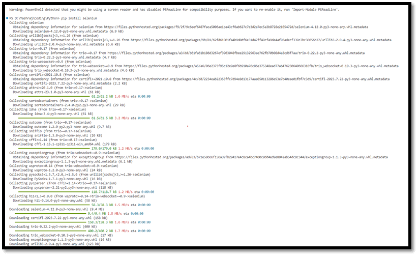 Back Driver Method - Selenium Python