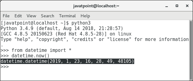 Building python script