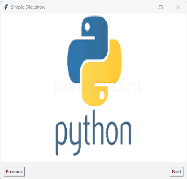 Create a Sideshow Application in Python