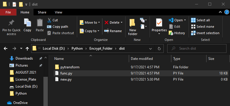 Obfuscating a Python program