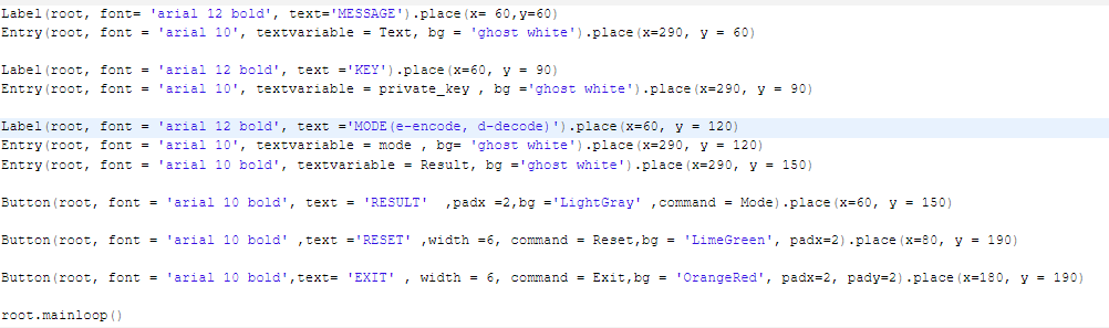 Python | Message Encode-Decode using Tkinter