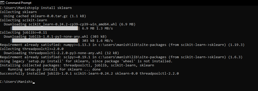 Python SimpleImputer module