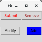 Python Tkinter Frame