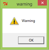 Python Tkinter messagebox