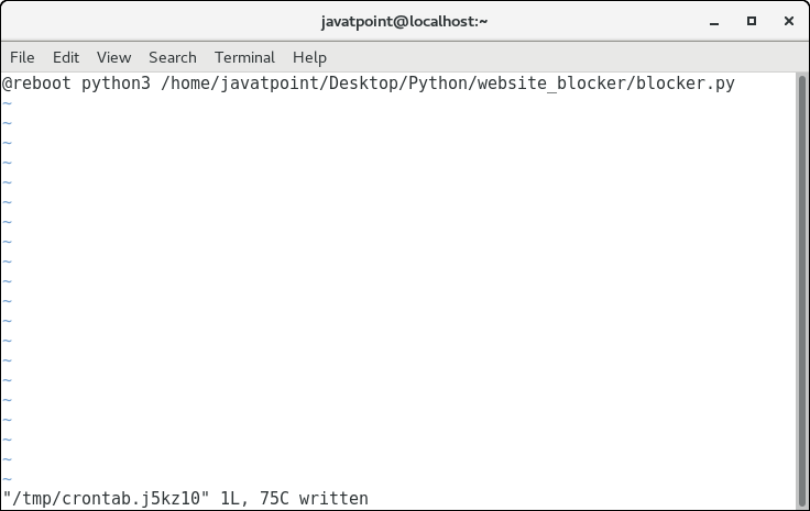 Script deployment on Linux