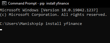Python yfinance Module