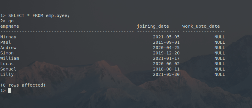 SQL Server DATEADD Function