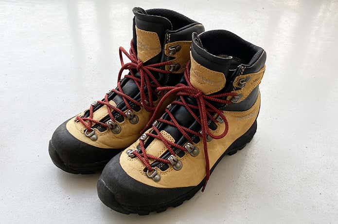 登山靴のメンテナンス