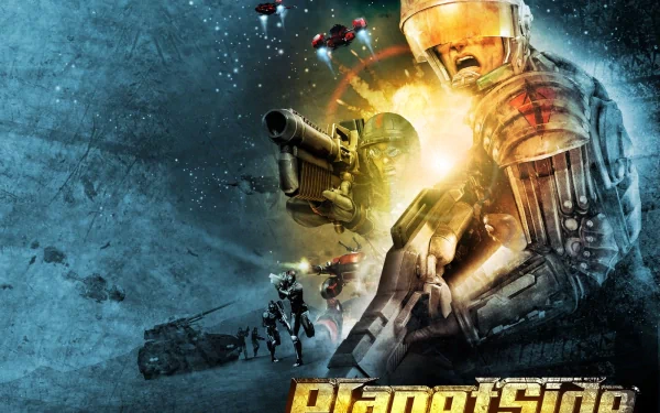 video game Planetside HD Desktop Wallpaper | Background Image