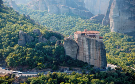 religious Meteora HD Desktop Wallpaper | Background Image