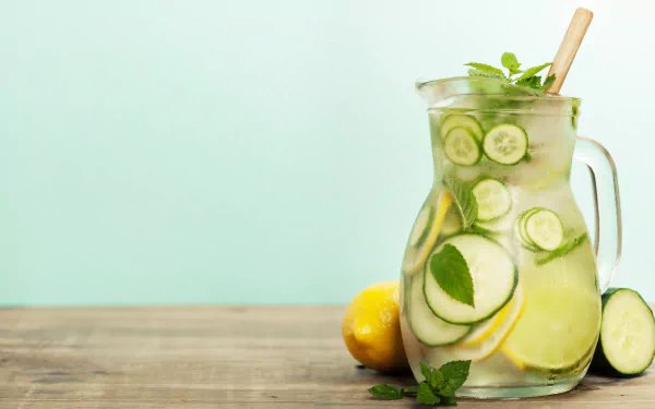 lemonade pitcher mint food drink HD Desktop Wallpaper | Background Image