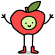 志賀高原の麓でりんご販売