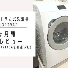 パナソニックNA-LX129AL/R3ヶ月間使用レビュー(127/125/113との違いも)