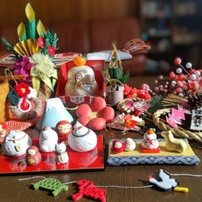 お正月の飾り付け完成🎍