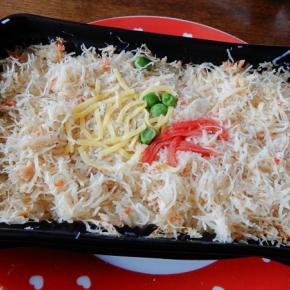 ぶたしゃぶ鍋やキャベツ鍋に冷凍かにめしも～