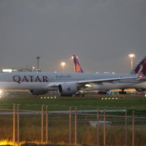 9月下旬㉔(カタール航空のA350-900)