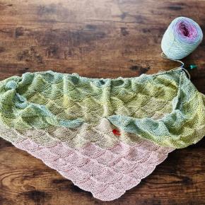 今週の編みタイムとエスプレッソ