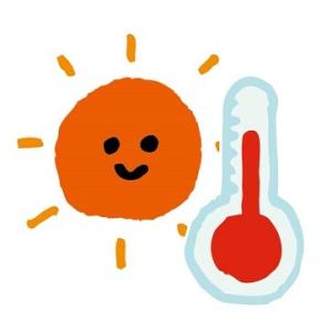 今日も暑くなりそうです…（今日は小さな親切の日）