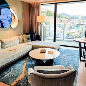 長崎マリオットホテル宿泊記(前編) ～ 角部屋の広い客室かもめスイート