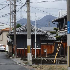 雪を期待したが、〝天使のはしご〟に出会った、季節的には今頃が多い。