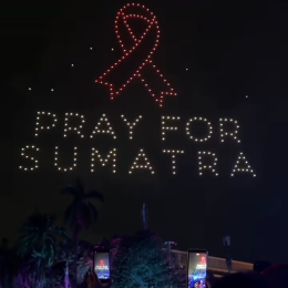 2026年のジャカルタのお正月の様子