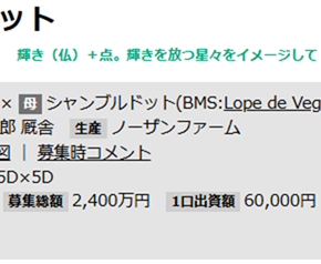 ☆2023年度産駒_20250814（エクラドット）☆