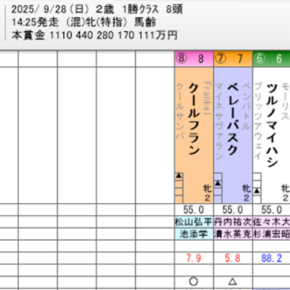 ☆WIN5 No. 801＋スプリンターズS他☆