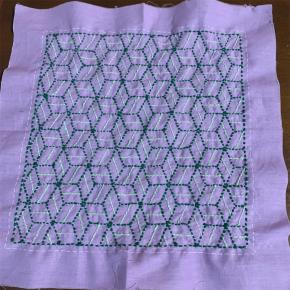 アシェット はじめての刺し子 52 寄木