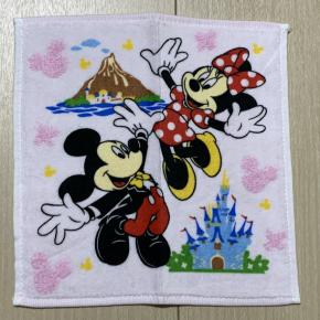 ディズニーランド入園アンケートのプレゼントハンカチをゲットしました＾＾