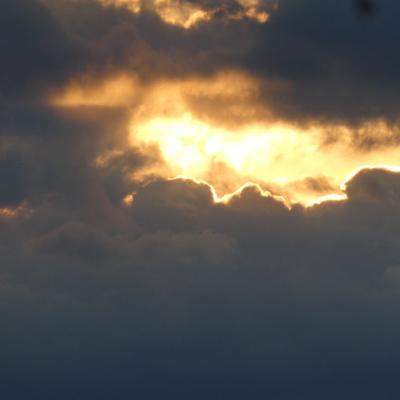 初日の出見物…