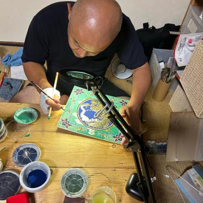 住職、網戸を外して！ ─旦那が龍神さんを描くことになった理由(＃4)無名絵師、旦那の高いハードル