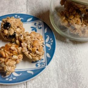 フライパンで簡単 シリアルボールとシリアルバー