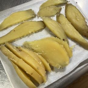 蒸し芋から干し芋