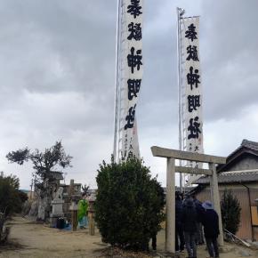 愛西市(旧立田村)三和町大成地区の地蔵堂披露と初参りへ