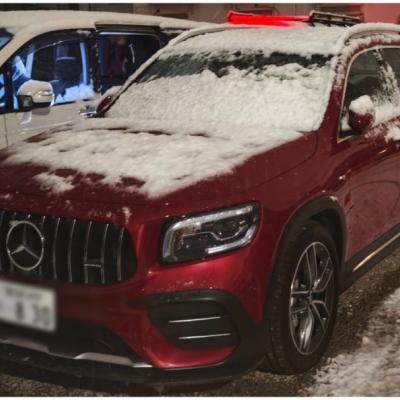 穏やかな晴れから一転…雪でした！