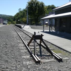 東北北海道縦断駅巡り25夏(40) 留萌本線 増毛駅跡 ～日本海の港町のかつての終着駅。たこザンギいただきます～
