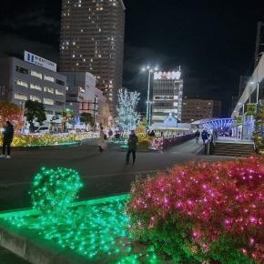 2025 長町イルミネーション（JR長町駅西口広場）