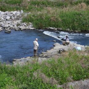 釣り人仲間二人組…？？