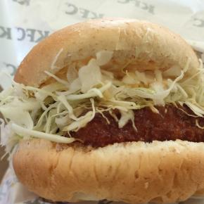 ケンタッキー 期間限定 和風チキンカツバーガー本格ゆず七味（2025年12月の日曜日）