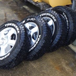 やっと終わったタイヤ交換