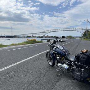 ⑦島根鬼ごっこツーリングその7 美保関灯台 美保神社 青石畳通り