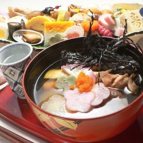 松竹梅お雑煮で、あけましておめでとうございます🎍