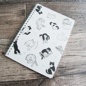 【100均】セリア 猫柄のリングノート