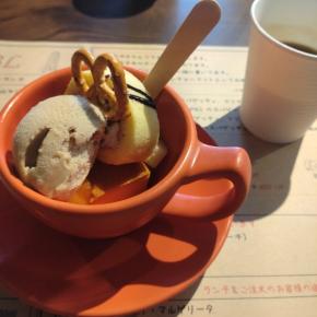 11/10月曜日、くもり。朝方ヒヤッとしたことなど。