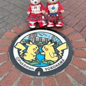 ポケモンのマンホール見つけた！横浜みなとみらい編 パート2
