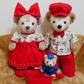 クリスマスのお洋服が完成！今年はリルリンリン シェリーのお裁縫