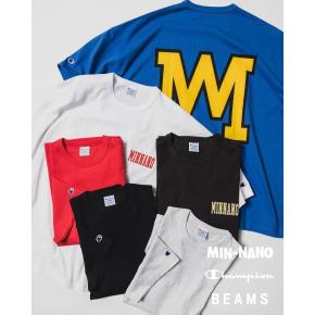 【Champion x BEAMS by MIN-NANO】別注“ゴローフィットTシャツ発売！